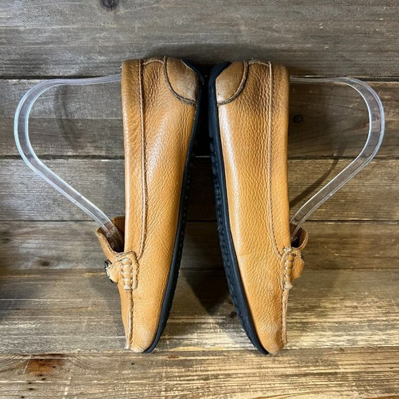 Womens Mercanti Fiorentini 3456 Tan Casual Driving‎ Loafers Shoes Size 6.5 B GUC - Picture 4 of 7